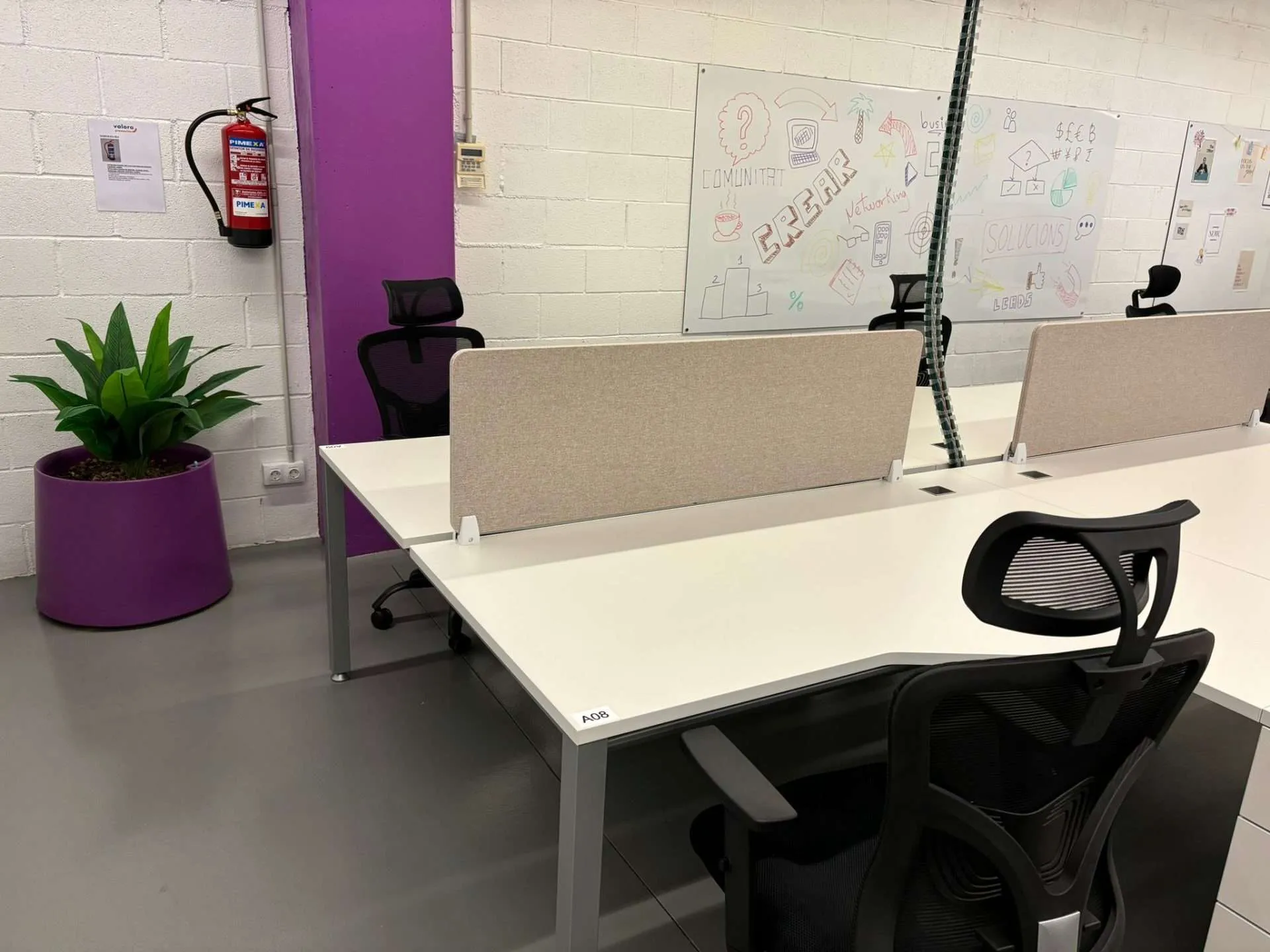 coworking A scaled Coworking spaces
