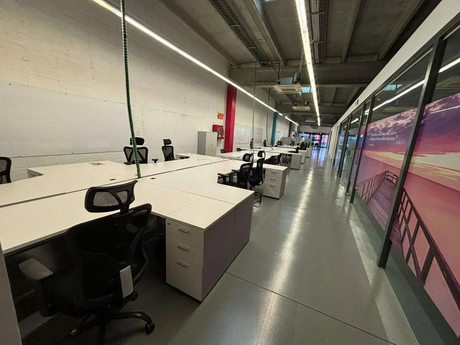 coworking area of Espais Coworking